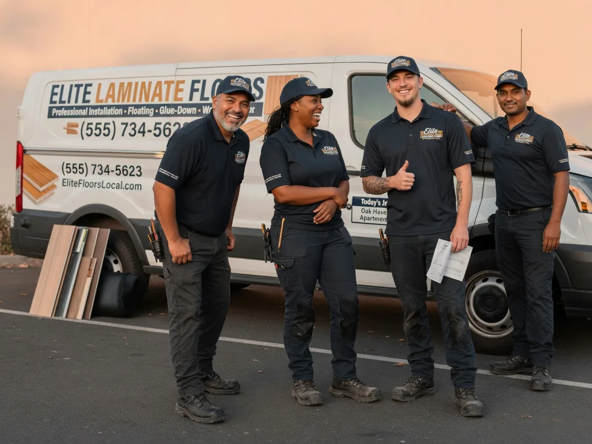 Laminate flooring installation company in Wood, PA